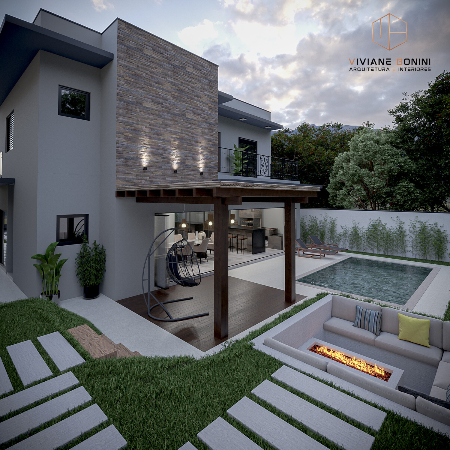 RESIDÊNCIA A | V - Cond. Terras de Jundiaí